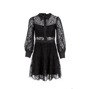 alice olivia nat embroidered dress 76 ALICE + OLIVIA Embroidered Nat Sheath Midi Floral Dress - 8 NWT $440